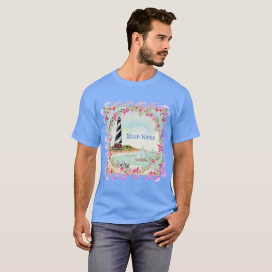 T-shirt du phare de Cape Hatteras (Devant entier)