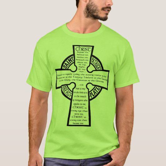 T-shirt du plastron de St Patrick (Devant)