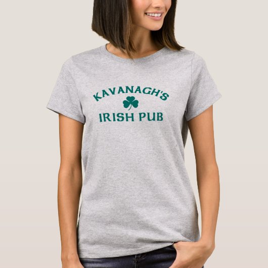 T-Shirt du pub irlandais Kavanagh (Devant)