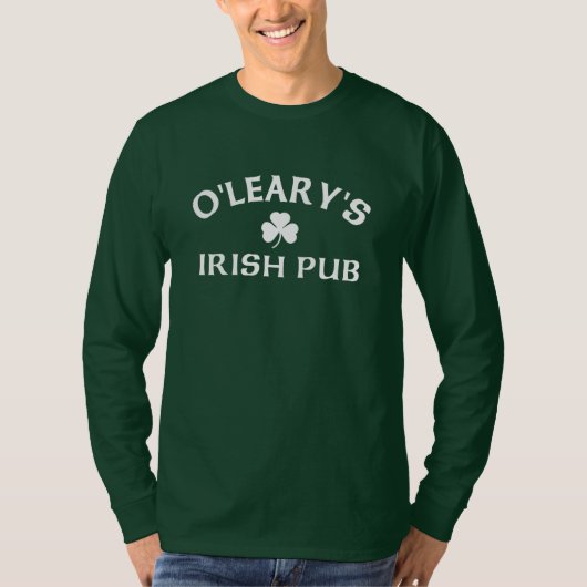 T-Shirt du pub irlandais O'Leary (Devant)