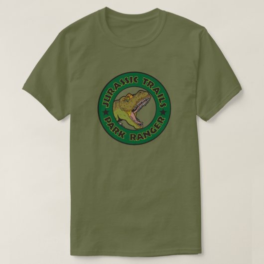 T-shirt du Ranger de Jurassic Trails (Design devant)
