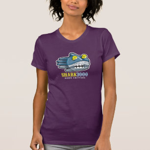 T-shirt du requin 3000 de robot de Steampunk