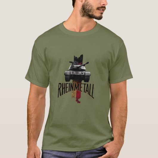 T-shirt du Rheinmetall Leopard 2 (Devant)