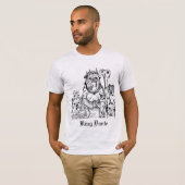 T-shirt du roi Dante (Devant entier)