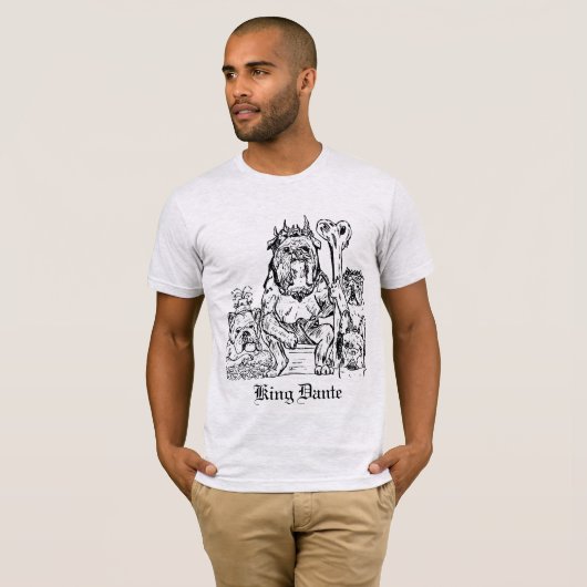 T-shirt du roi Dante (Devant entier)