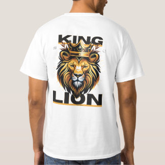 T-shirt du roi Lion : Style audacieux pour les cou