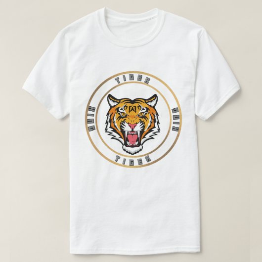 T-shirt du roi Tigre (Design devant)