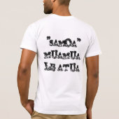 T-SHIRT DU SAMOA MUAMUA LE ATUA (Dos)