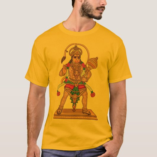 T-Shirt du Seigneur Hanuman (Devant)