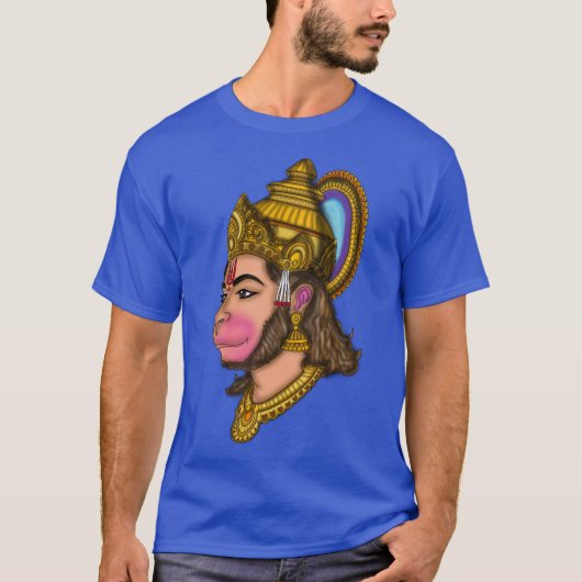 T-Shirt du Seigneur Hanuman (Devant)
