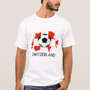 T-shirt du soutien de l'équipe de football suisse