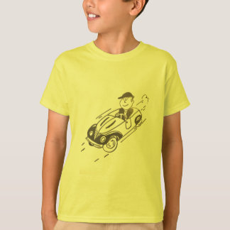 T-SHIRT DU SPORT-TEK DES ENFANTS - CONDUIRE UNE