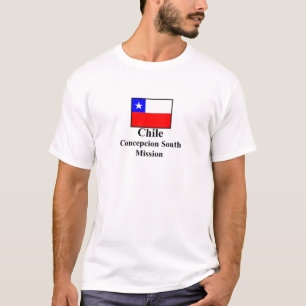 T-shirt du sud de mission du Chili Concepcion