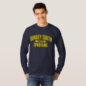 T-shirt du sud de Quigley Spartans (longue (Devant entier)