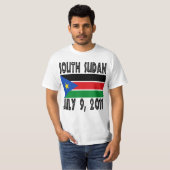 T-shirt du sud du Soudan (Devant entier)