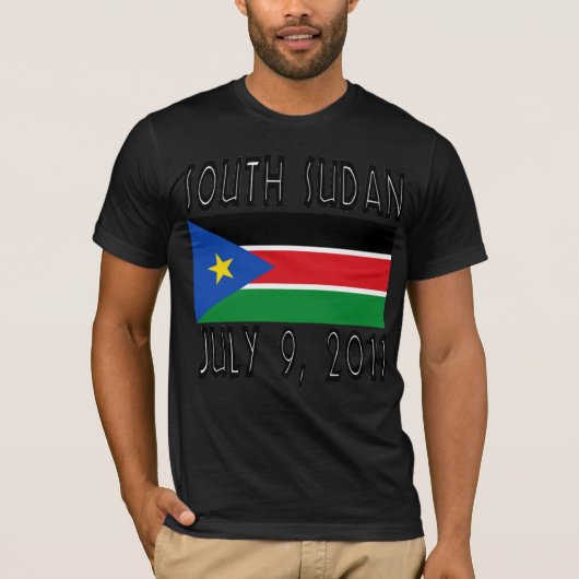 T-shirt du sud du Soudan (Devant)