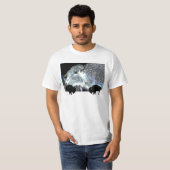 T-shirt du sud-ouest d'art de Buffalo (Devant entier)
