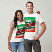 T-shirt du Surinam avec le texte (Unisexe)