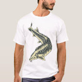 T-SHIRT **** DU TATOUAGE T D'ESTURGEON DE **** (Devant)