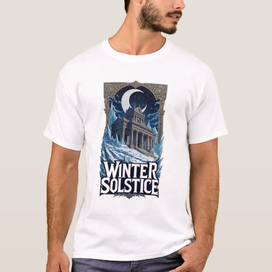 T-Shirt du Temple du Solstice d'Hiver (Devant)