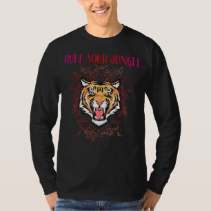T-Shirt du Tigre Japonais Règne sur ta Jungle