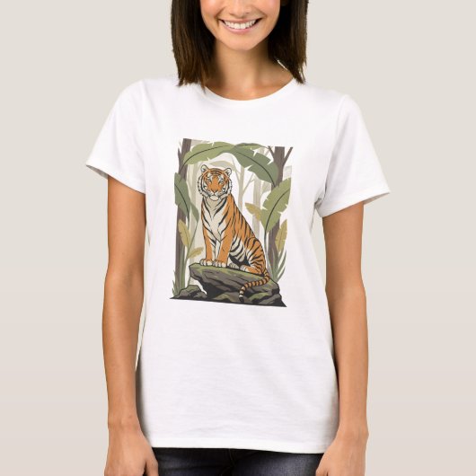 T-shirt du Tigre Royal du Bengale (Devant)