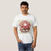 T-shirt du train Daisy rose (Devant entier)
