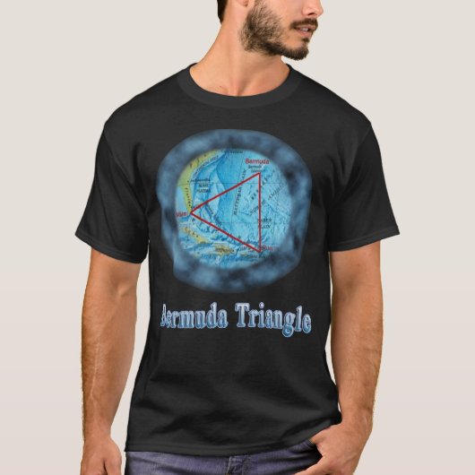 T-shirt du Triangle des Bermudes (Devant)