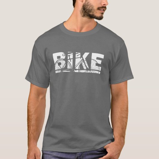 T-shirt du "vélo" des hommes (Devant)