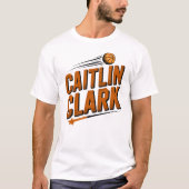 T-shirt du ventilateur de basket-ball Caitlin Clar (Devant)