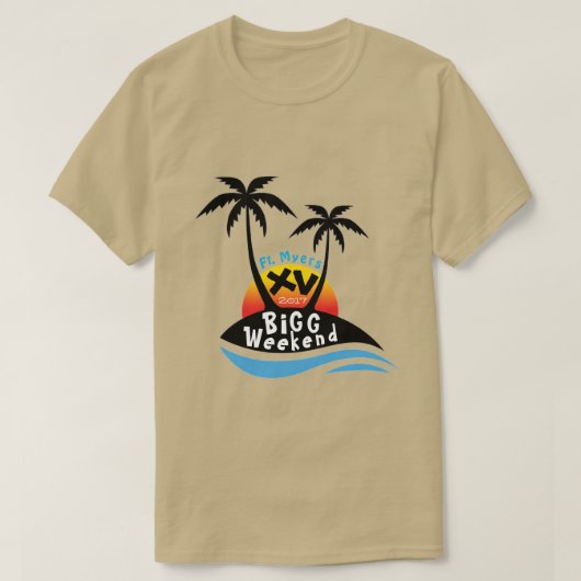 T-shirt du week-end XV d'orge à quatre rangs (Design devant)