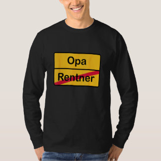 T-shirt Du wirst Opa   Place Sign Renter  Grandpa