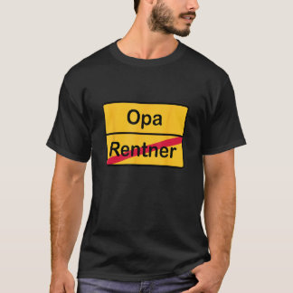 T-shirt Du wirst Opa   Place Sign Renter  Grandpa