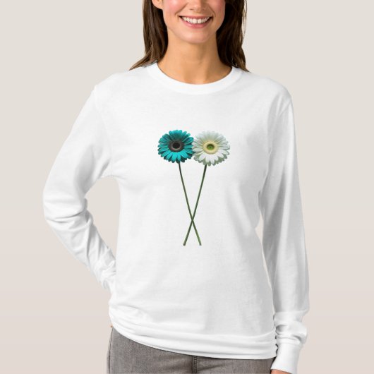 T-shirt Dual Bloom Silent Balance Paired Petals Two in Sti (Devant)