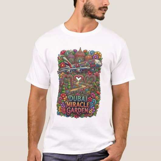 T-SHIRT DUBAI BÂTIMENT MIRACLE (Devant)