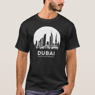 T-shirt Dubaï City Émirats arabes unis
