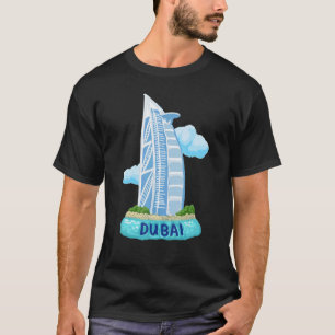 T-shirt Dubai City souvenir des EAU pour hommes femmes 1