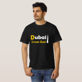 T-shirt Dubaï terre de rêves (Devant entier)