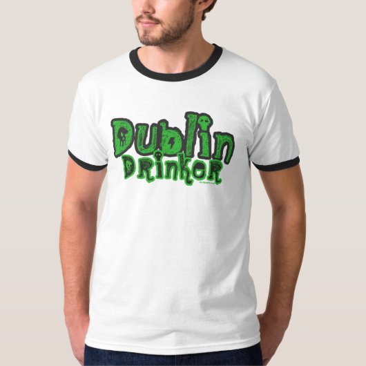 T-shirt Dublin Drinker (Devant)