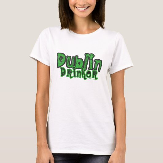 T-shirt Dublin Drinker femmes (Devant)