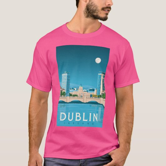 T-shirt Dublin - Irlande (Devant)