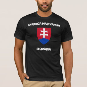 T-shirt Dubnica NAD Vahom, Slovaquie avec le manteau des