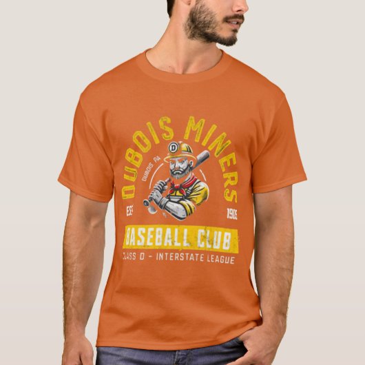 T-shirt DuBois Miners Baseball - 1905 (Devant)