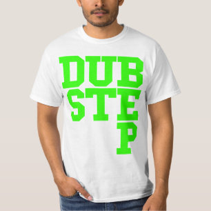 T-shirt Dubstep Blockletter (chaux)
