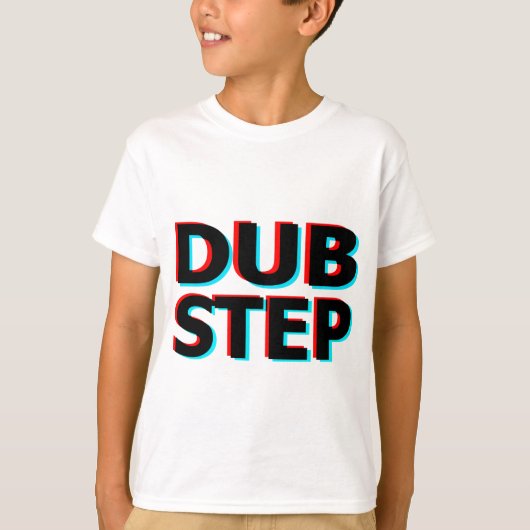 T-shirt Dubstep Filty dub step basse techno wobble (Devant)