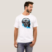 T-shirt Dubstep Gasmask (Devant entier)