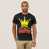 T-shirt dubstep Loyauté (Devant entier)