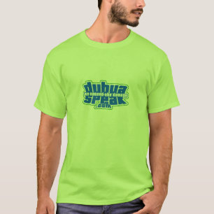 T-shirt DubyaSpeak vert