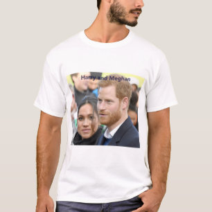 T-shirt Duc et duchesse de Sussex Meghan Markle