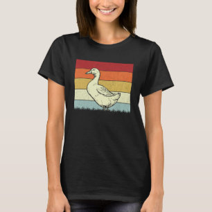 T-shirt Duck Boys Girls Vintage Duck Retro